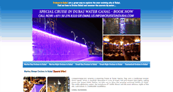 Desktop Screenshot of cruisesindubai.com